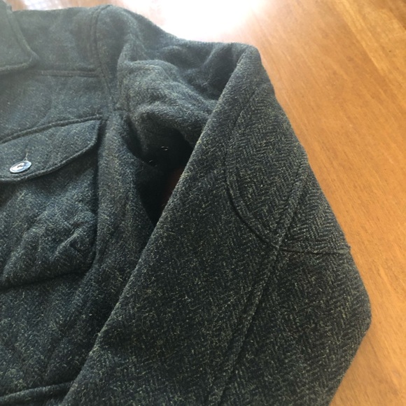 Grayers Men's Olive Wool Blend Field Jacket - Picture 3 of 6
